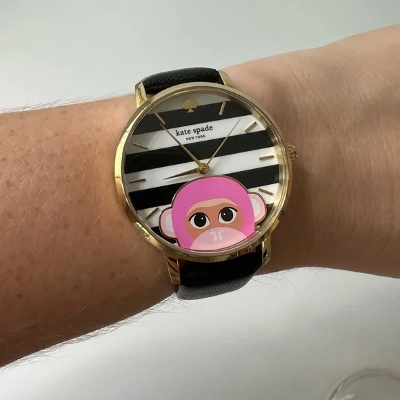 ππ Kate Spade Monkey watch. Used in good condition. No box ir battery. - Picture 1 of 5